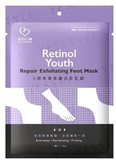 Retinol Youth Repair Exfoliating Foot Mask 1 pair