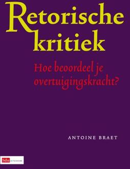 Retorische kritiek - Boek Antoine Braet (9012583098)