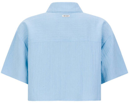 Retour Blouse rjg-061-502 olivia Blauw - 140/152