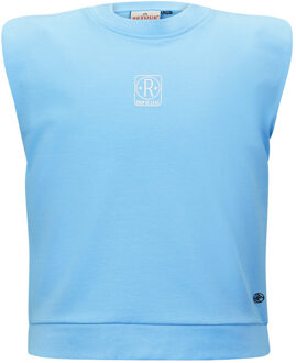 Retour Jeans Meisjes sweater - Deina - Gebleekt Blauw - Maat 110