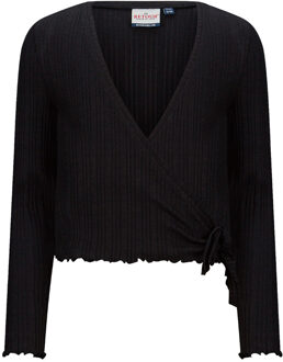 Retour Jeans Meisjes t-shirt - Tatum - Zwart - Maat 170/176