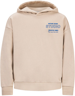 Retour jongens hoodie Ecru - 116