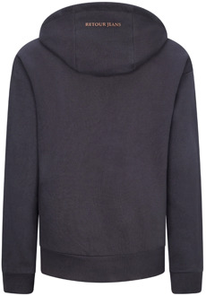 Retour jongens hoodie Marine - 170-176