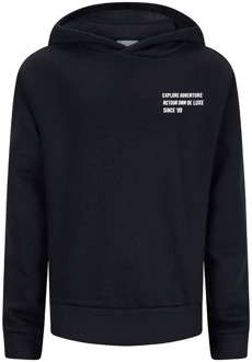 Retour jongens hoodie Zwart - 122-128