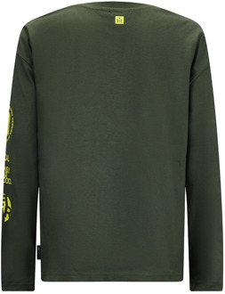 Retour jongens longsleeve Army - 158-164