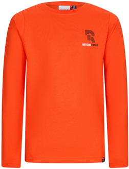 Retour jongens longsleeve Oranje - 170-176