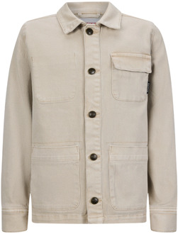 Retour jongens overhemd Zand - 146-152