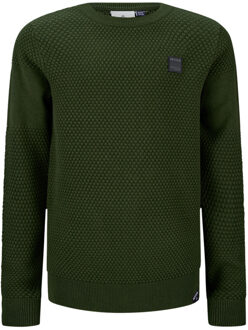 Retour Jongens sweater erik dark army Groen - 104