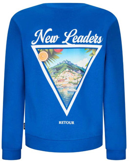 Retour jongens sweater Kobalt - 116
