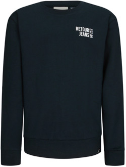 Retour jongens sweater Marine - 146-152