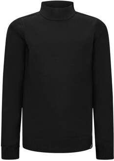 Retour Jongens sweater met coll floyd deep Zwart - 140
