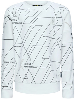 Retour jongens sweater Wit - 134-140