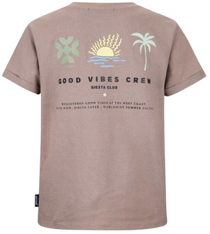 Retour jongens t-shirt Bruin - 158-164