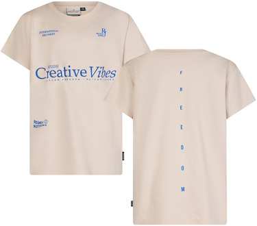 Retour jongens t-shirt Ecru - 122-128