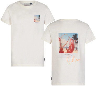 Retour jongens t-shirt Ecru - 122-128
