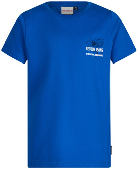 Retour jongens t-shirt Kobalt - 122-128