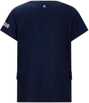 Retour jongens t-shirt Marine - 122-128