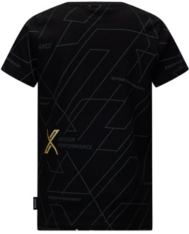 Retour jongens t-shirt Zwart - 116