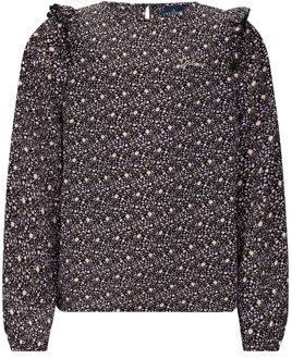 Retour Meiden blouse fajah violet indigo Paars - 116