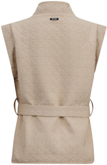 Retour meisjes gilet Zand - 116