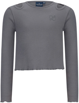 Retour meisjes longsleeve Grijs - 122-128