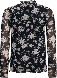 Retour meisjes longsleeve Zwart - 134-140