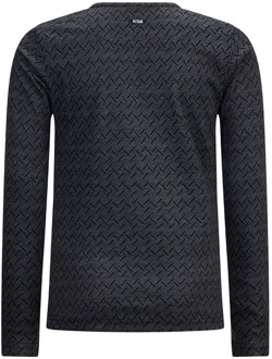 Retour meisjes longsleeve Zwart - 134-140