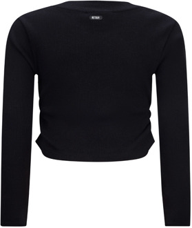 Retour meisjes longsleeve Zwart - 182-188