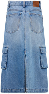 Retour meisjes rok Medium denim - 134-140