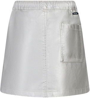 Retour meisjes rok Zilver - 146-152