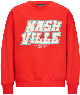 Retour meisjes sweater Rood - 122-128