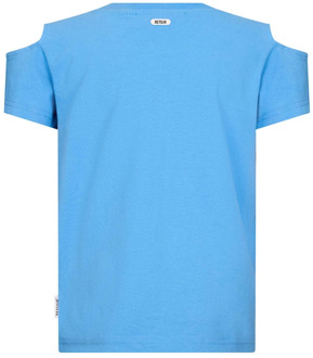Retour meisjes t-shirt Blauw - 170-176