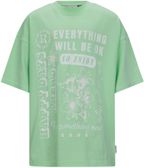 Retour meisjes t-shirt Licht groen - 110