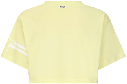 Retour meisjes t-shirt Lime - 134-140