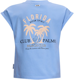 Retour meisjes t-shirt Pastel blue - 116