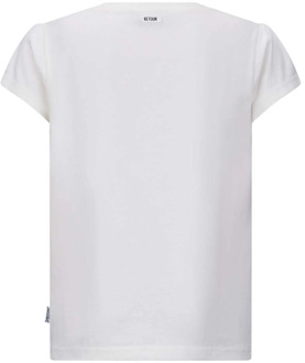 Retour meisjes t-shirt Wit - 158-164