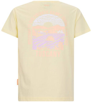 Retour T-shirt rjg-061-216 carola - maat 158/164 Geel