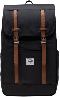 Retreat Backpack black backpack Zwart - H 46 x B 28 x D 15