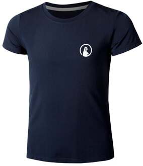 Retriever T-shirt Meisjes-donkerblauw - 140