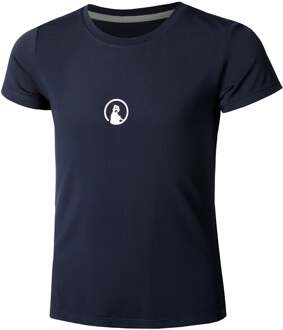 Retriever T-shirt Meisjes-Donkerblauw,Wit - 116,128,140,152,164