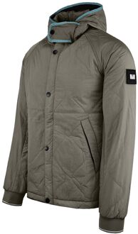 Retro 80's Manilla Heren Drizzle Jas - maat S Beige