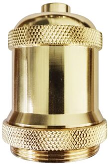 Retro Aluminium E27 Plafond Lamphouder Hanglamp Socket Decoratieve Accessoire Pearl gouden