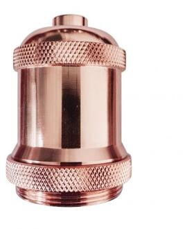 Retro Aluminium E27 Plafond Lamphouder Hanglamp Socket Decoratieve Accessoire roos gouden