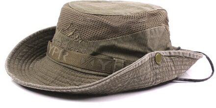 Retro Amerikaanse Western Cowboy Cartoon Vissen Zomer Hoed Kostuums Hoeden licht koffie