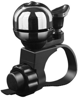 Retro Bike Bell Mountain Road Fietsen Bell Ring Metal Hoorn Luid Geluid Veiligheid Waarschuwing Alarm Outdoor Sport Fiets Accessoires titanium grijs