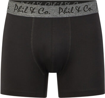 Retro Boxer Jersey Core 3-Pack Zwart - XL