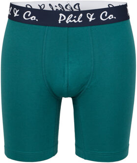 Retro Boxer Long Boxer 2-Pack Veelkleurig - 2XL