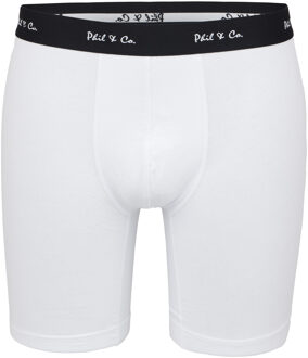 Retro Boxer Long Boxer 4-Pack Veelkleurig