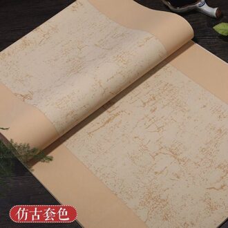 Retro Briefhoofden Chinese Kalligrafie Schilderij Xuan Papier 10Pcs Batik Half Rijp Rijstpapier Borstel Pen Speciale Kalligrafie Papier 34x138cm / C