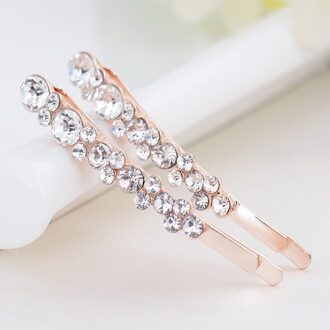 Retro Bruiloft Vlinder Dame Haarspeld Strass Kristal Haarspeld Hairgrip Hairclips Haar Clip Grip Pin Barrette Ornament 2